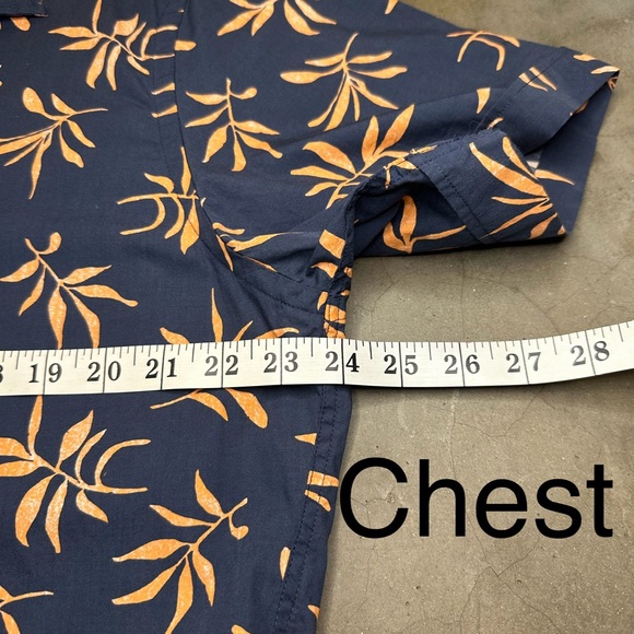 Rodd&Gunn Men’s Cape Beale short sleeve cotton button up shirt in navy Sz Xl - Picture 7 of 9